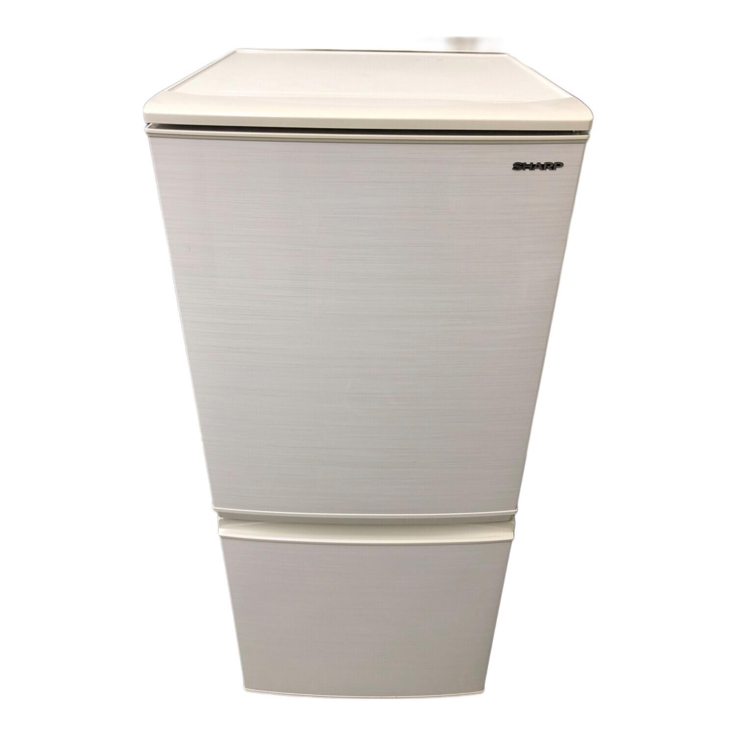 シャープ 冷蔵庫 SJ-D14F-W 2020年製 値下げ シャープ SJ-D14F-W