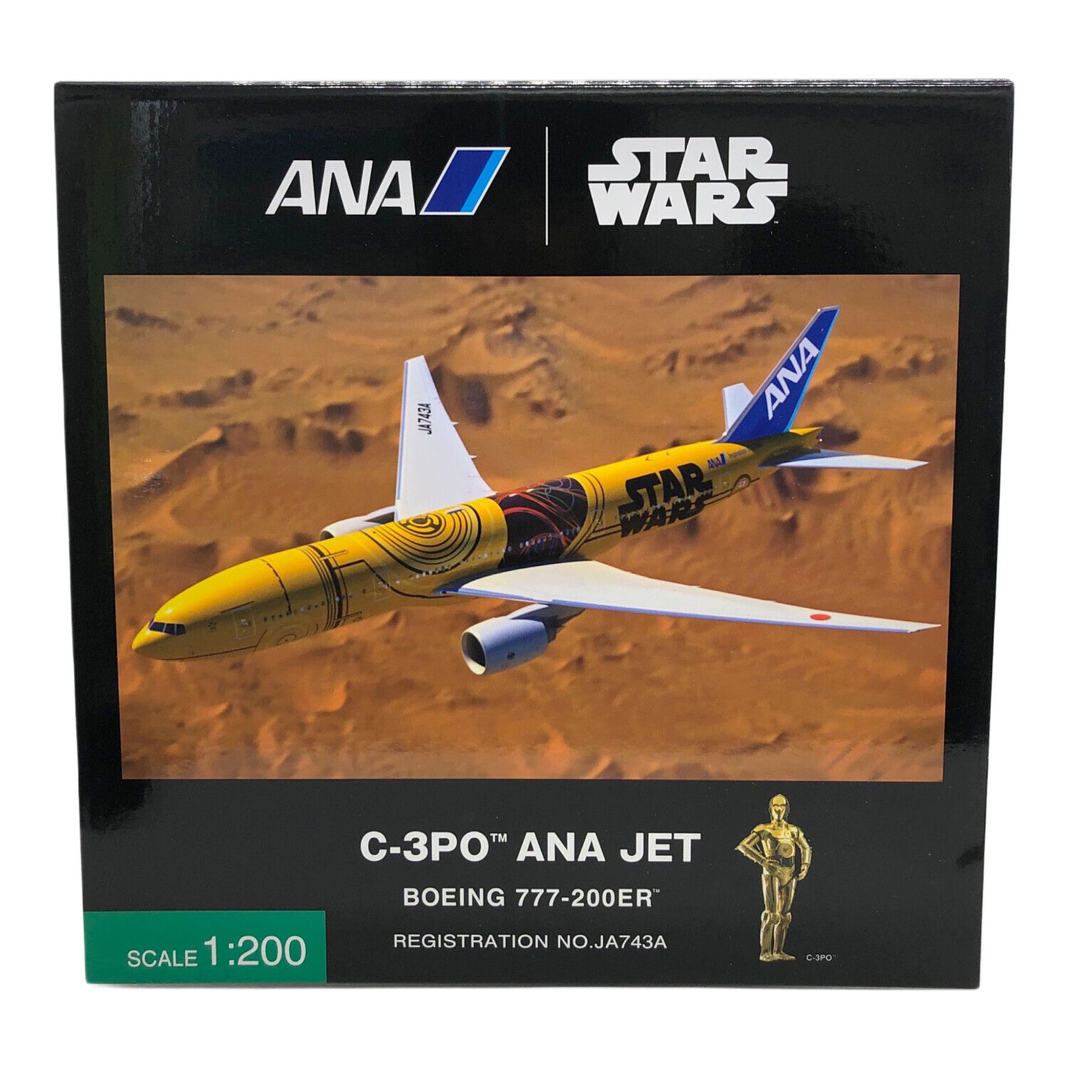 新品】スターウォーズC-3PO ANAJET BOEING 777-200ER