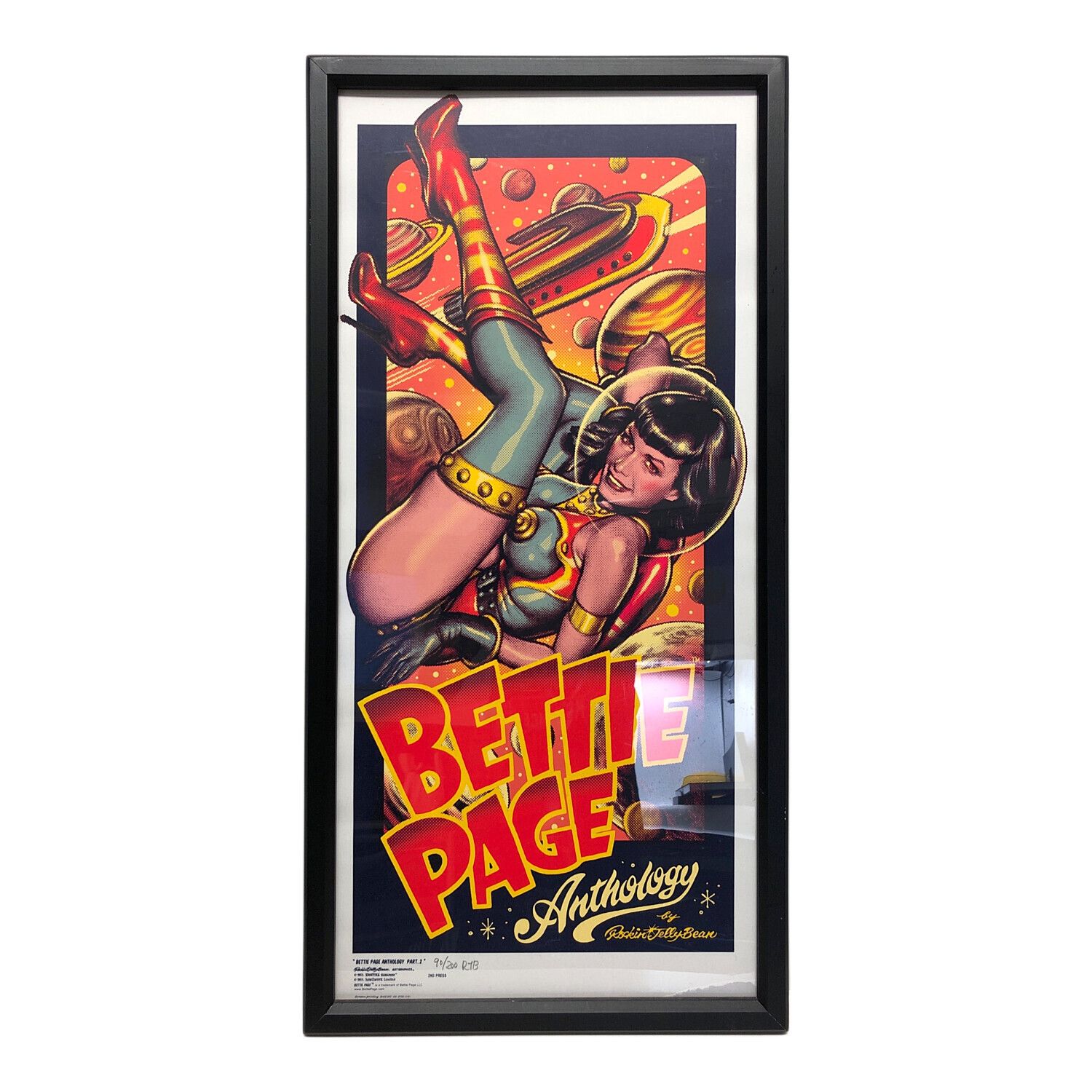 ロッキンジェリービーン デビルマンポスター シルクスクリーン エロス