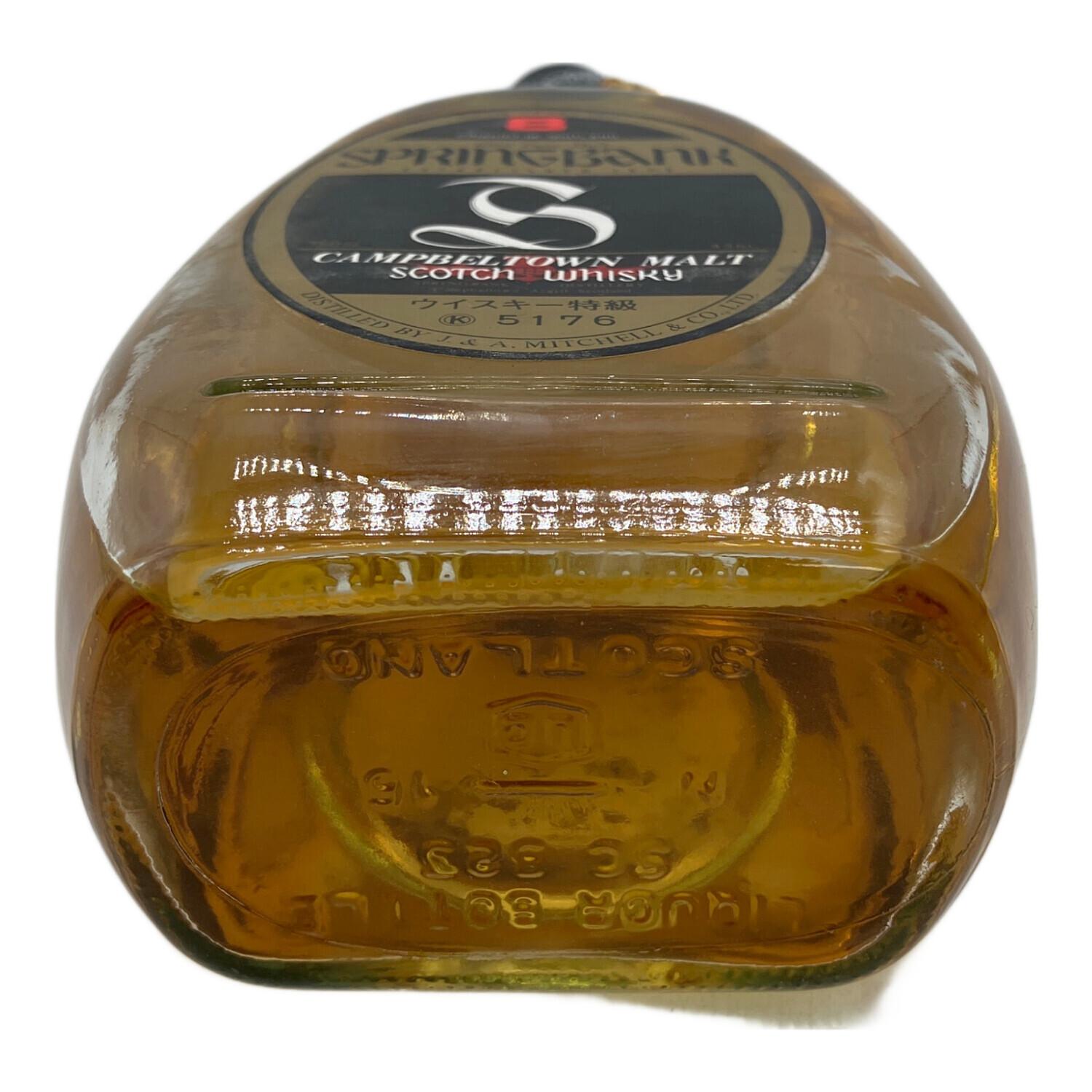 SPRINGBANK 8年 スコッチウイスキー 特級 750ml未開封です。 SPRING