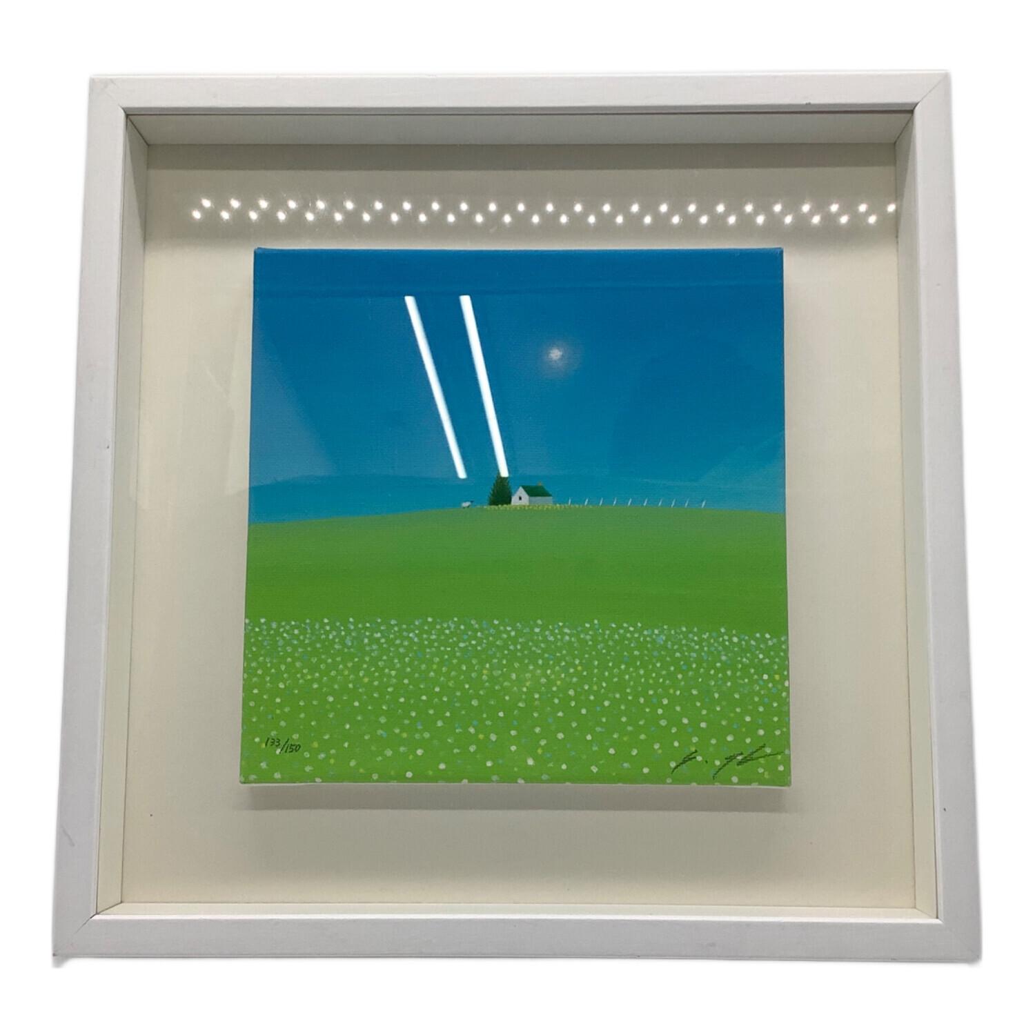 葉 祥明 シルクスクリーン 『Utopia Hill』 133/150｜トレファクONLINE