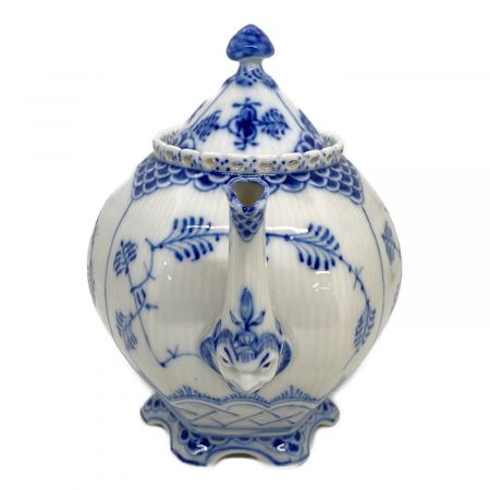 保存用ロイヤルコペンハーゲン コーヒーポット ブルーフルテッド