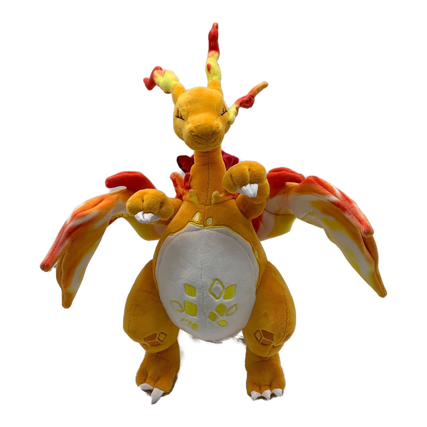 新品タグ付き】リザードンキョダイマックスのすがた ぬいぐるみ