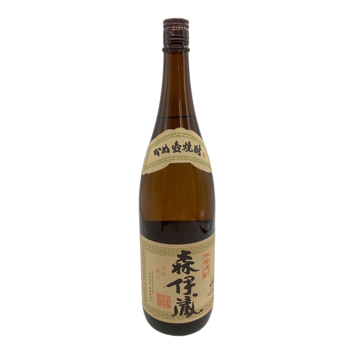 未開封 芋焼酎 森伊蔵 1800ml