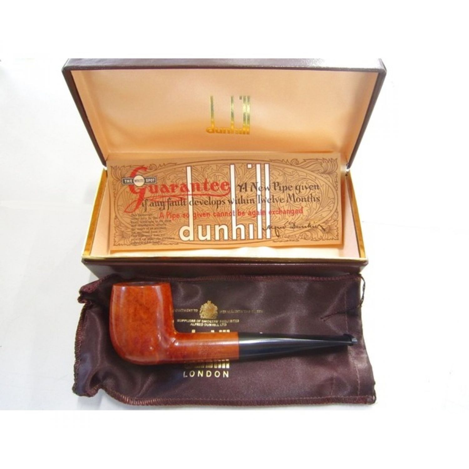 ダンヒルパイプ ブリュイエール サドルビリヤード