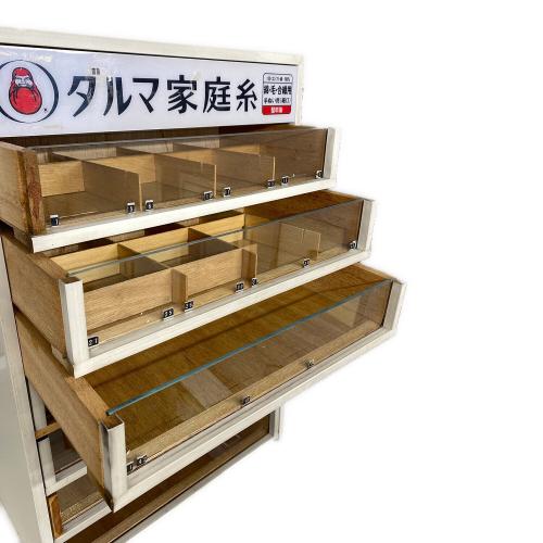 達磨印の糸ケース 京美糸 古道具 アンティーク 昭和レトロ 希少品