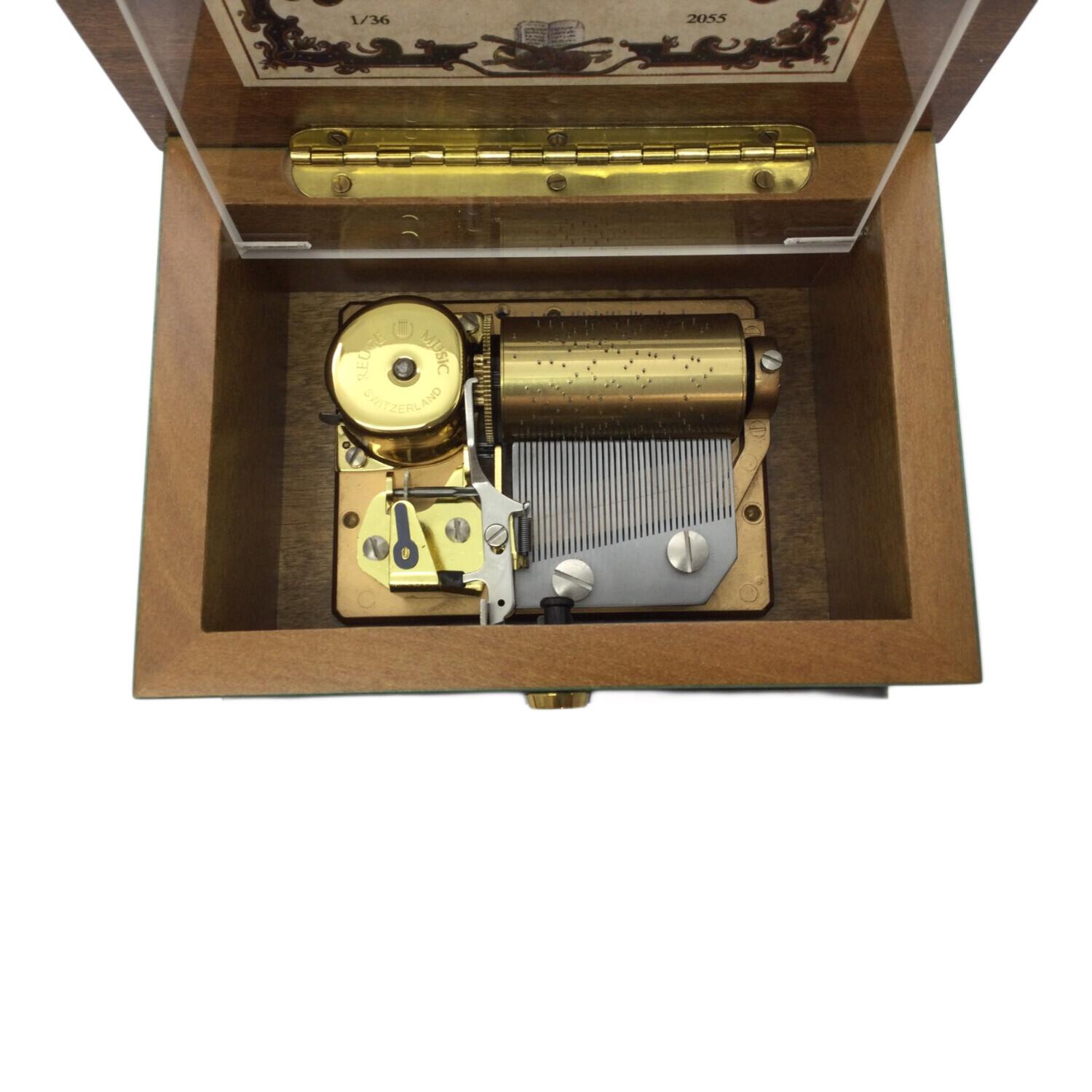 REUGE MUSICオルゴール エーデルワイス スイス製オルゴール