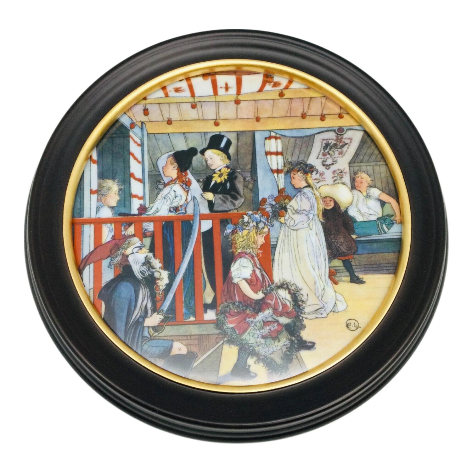 ROYAL COPENHAGEN (ロイヤル・コペンハーゲン) 陶板画 カールラーソン