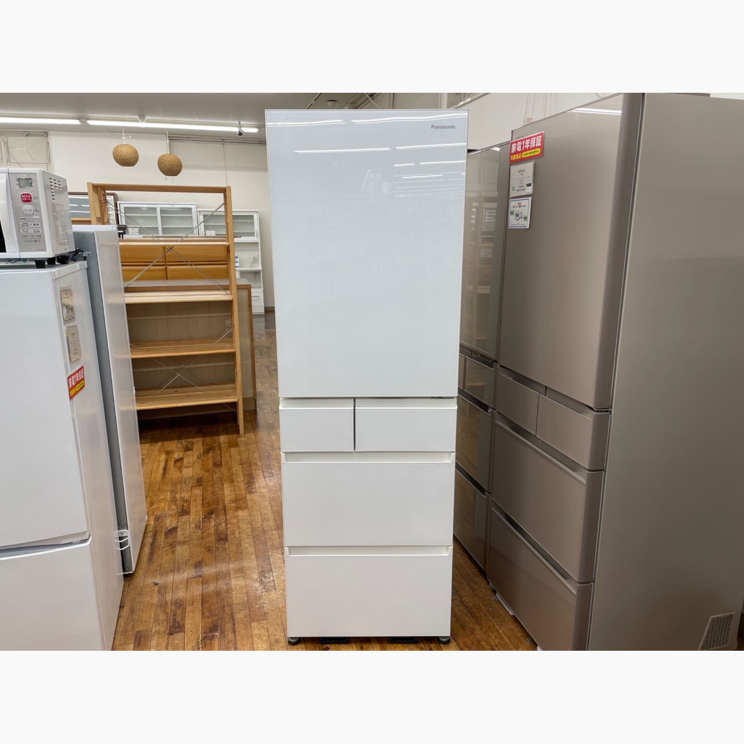 Y*y様 2022年製Panasonic冷蔵庫450L NR-E458PX-N左 パナソニック NR