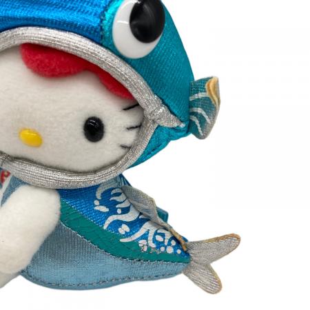 山口限定 ご当地 ハローキティ 宮本武蔵・ふぐ ぬいぐるみ 2体セット