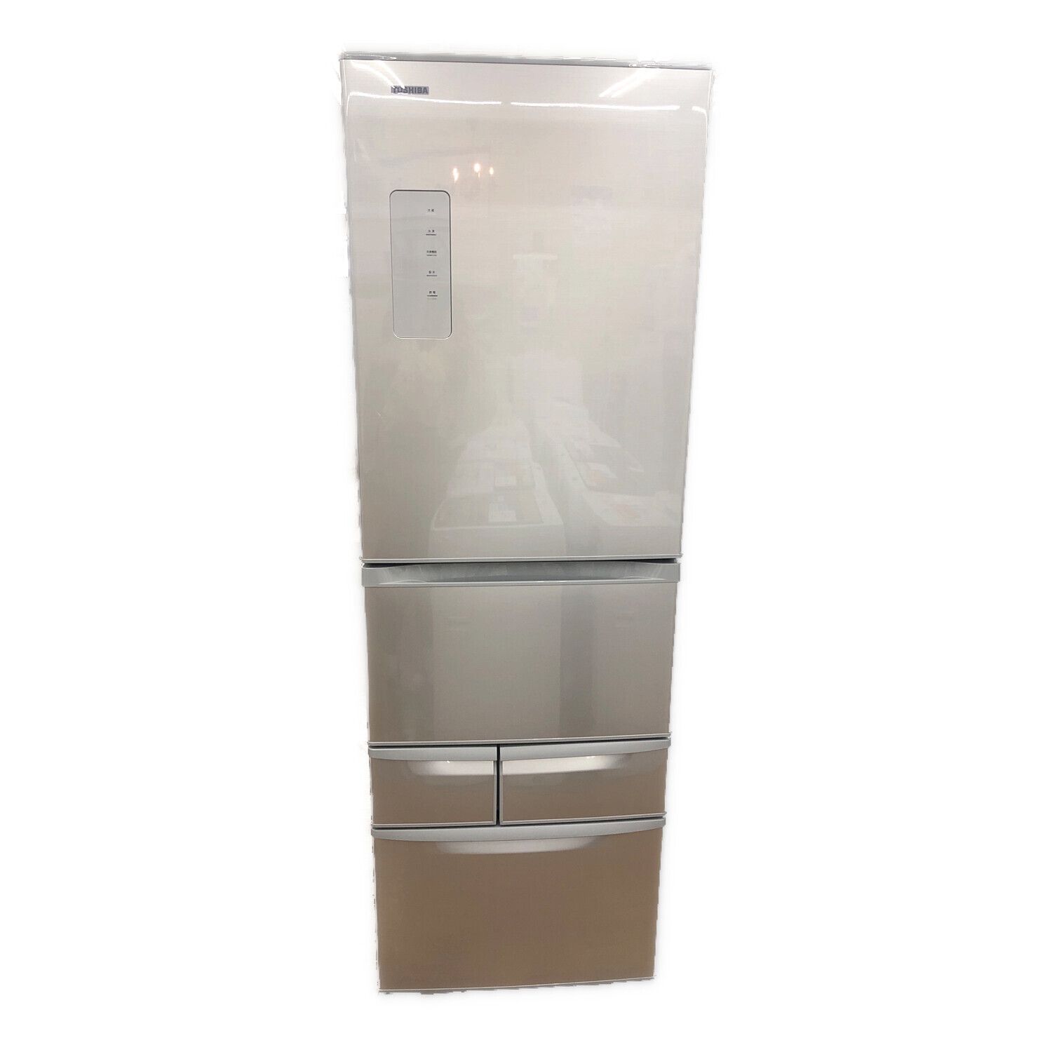 TOSHIBA GR-K41GXV(ZW) 冷蔵庫 410L 2017年製 東芝 VEGETA GR-K41GXV