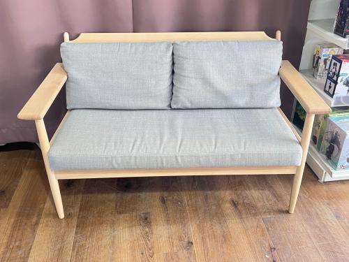 飛騨家具 日進木工 ソファ2人がけ