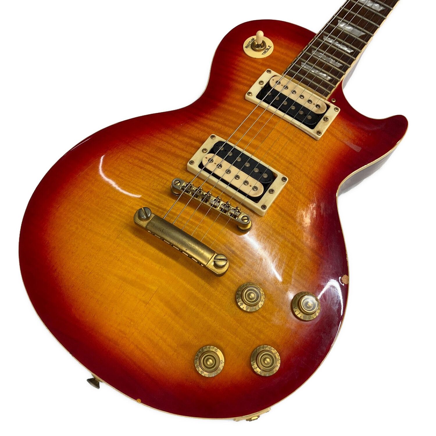 Blitz Les Paulスタイル エレキギター サンバースト