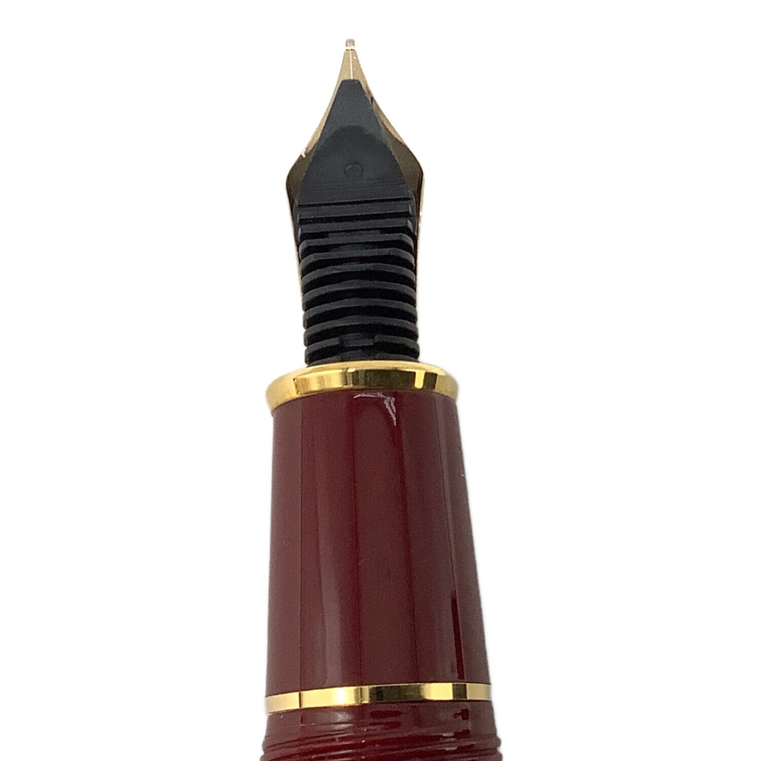 プレジデント プラチナ万年筆 赤 万年筆 プレジデント プラチナ万年筆