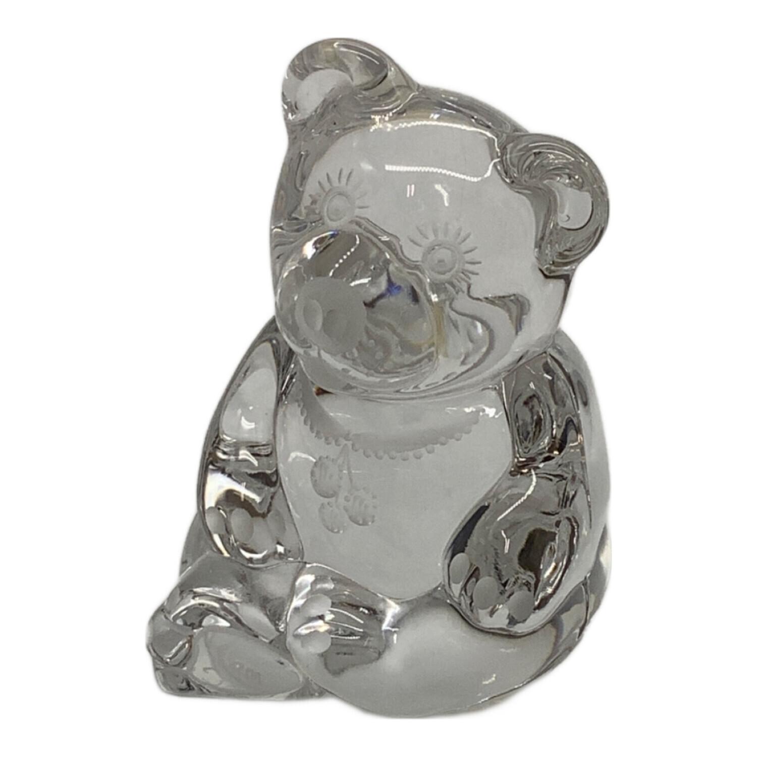 Meissen マイセンクリスタル 熊 クマ Meissen マイセンクリスタル 熊