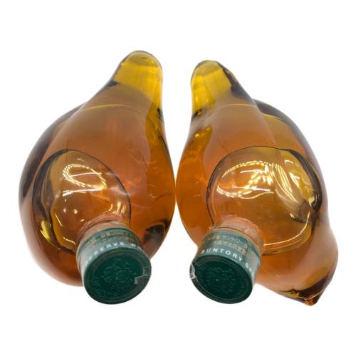 サントリー ジャパニーズウィスキー 木製台座付 100ml×2本 EXPO'85