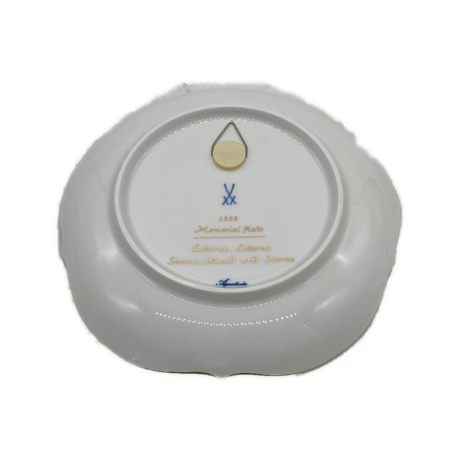 マイセン イヤープレート 1999 Meissen 皿 Meissen Memorial Plate