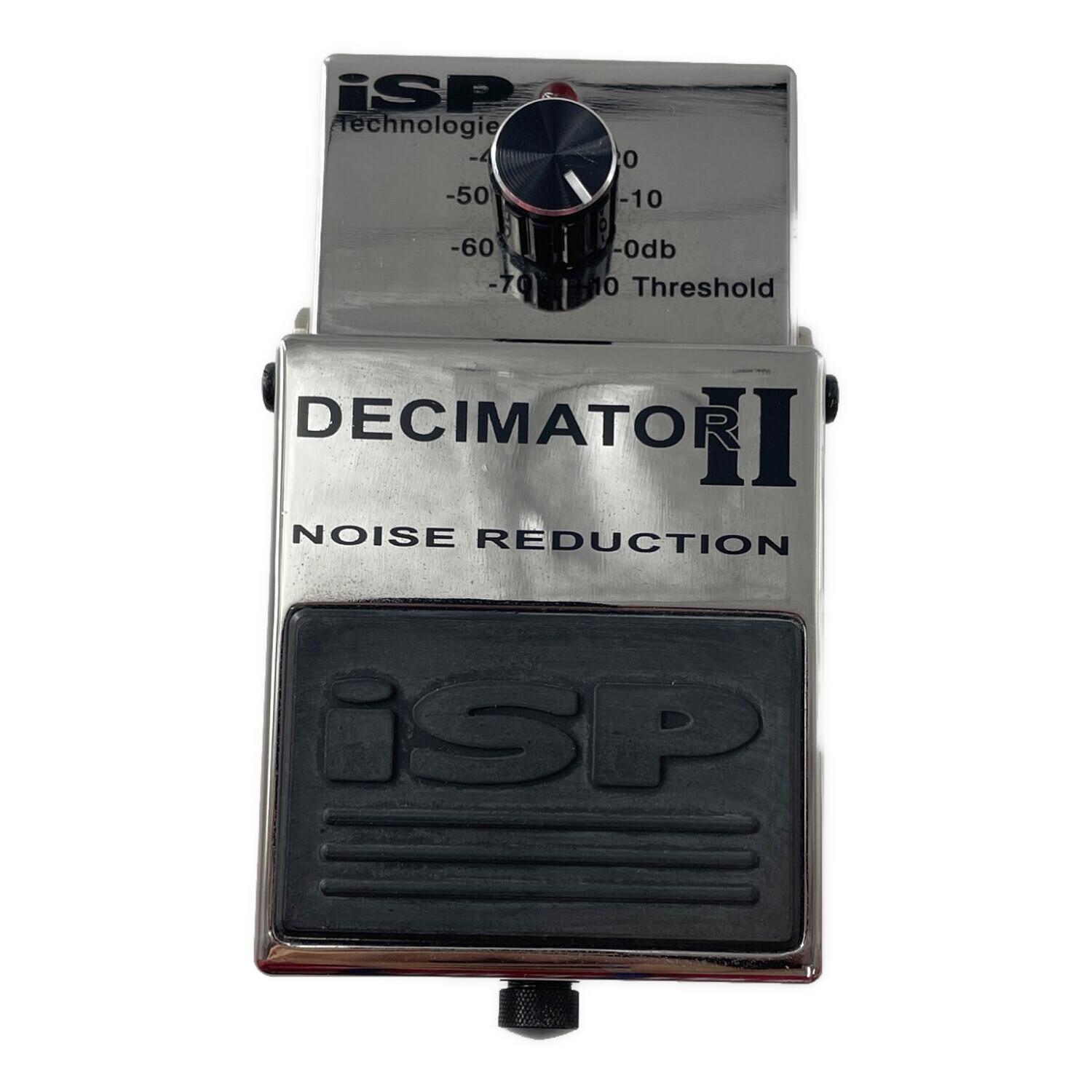 ISP DECIMATOR Ⅱ Noise Reduction ノイズリダクション ノイズゲート