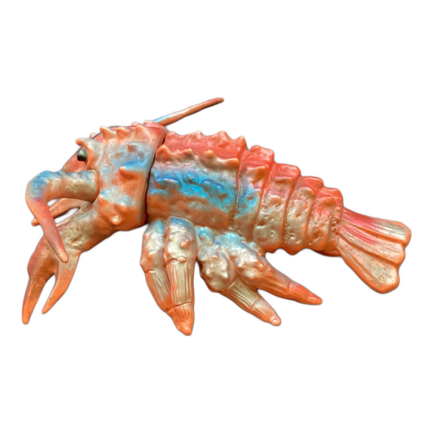 マルサン エビレオン ソフビ 未塗装 マルサン エビレオン ソフビ 未