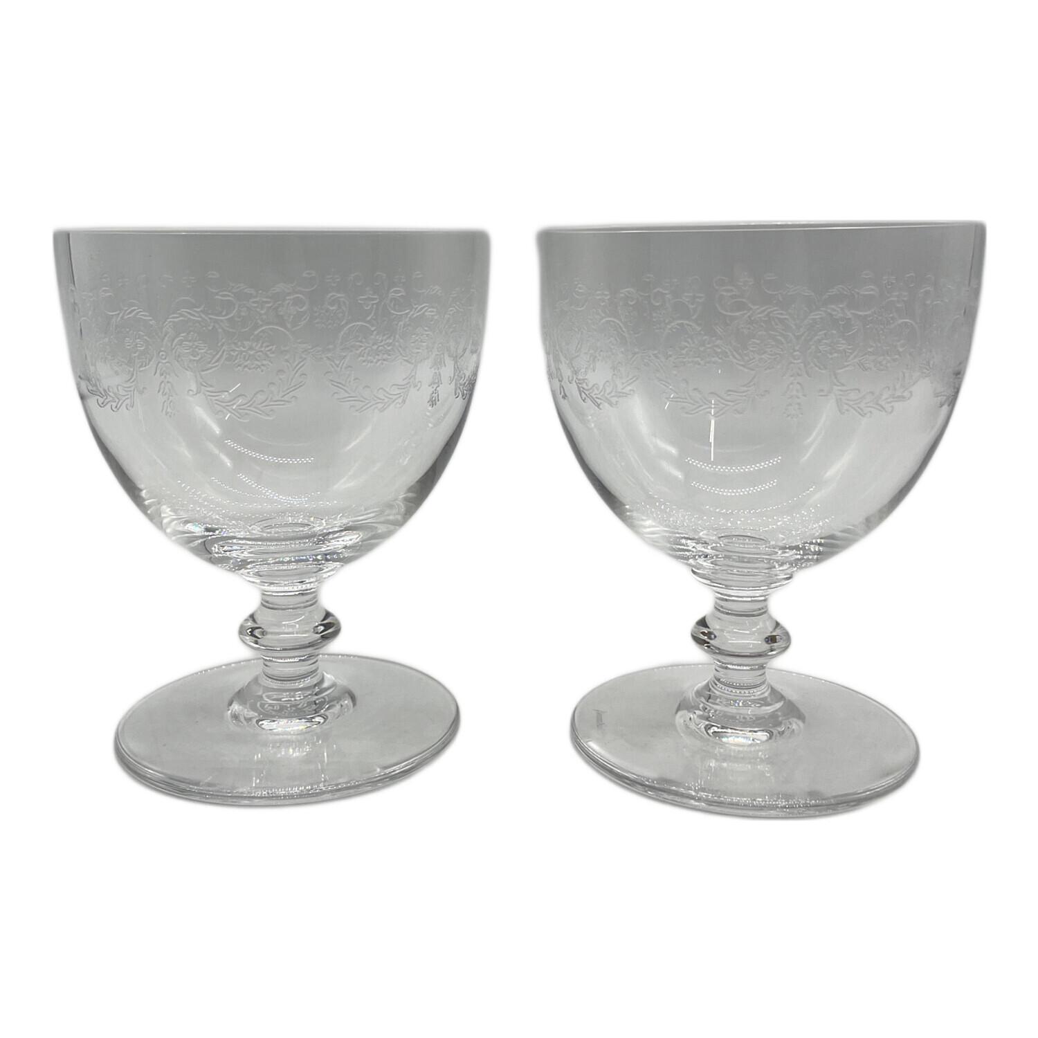 Baccarat (バカラ) ウォーターゴブレット 箱付 オールドバカラ