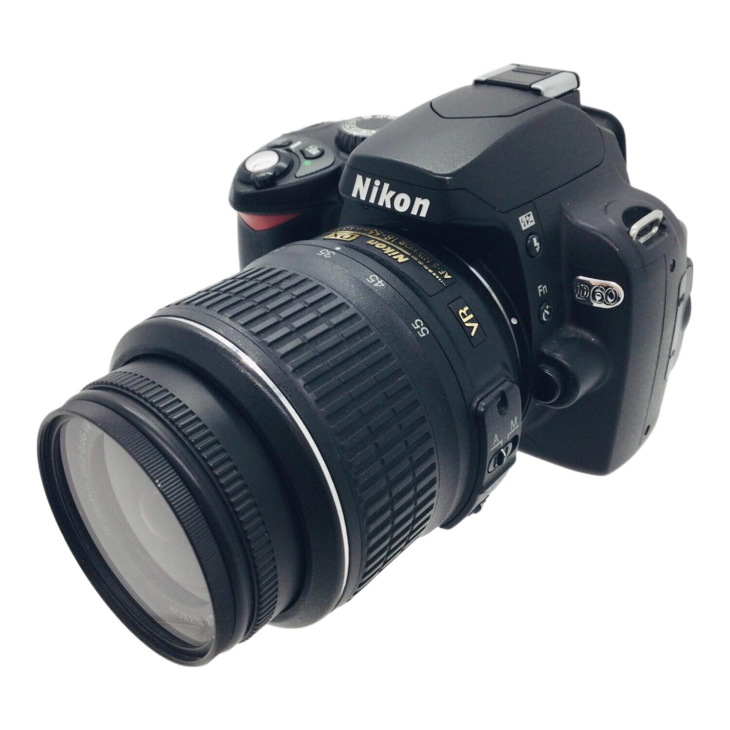 Nikon (ニコン) デジタル一眼レフカメラ D60 レンズセット レンズ:18
