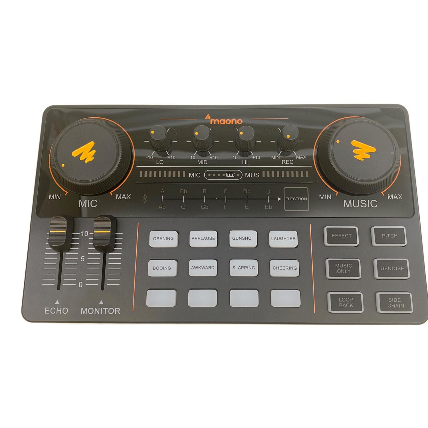 maonoオーディオミキサーマイクセット 使用少なめ。AU-AM200 【公式通販】