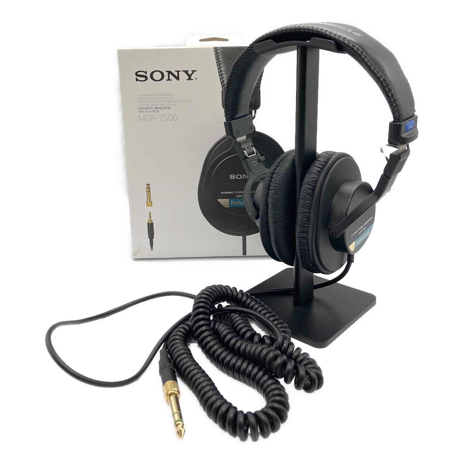 SONY 心苦しく MDR-7506 ダイナミックステレオヘッドフォン ジャンク品