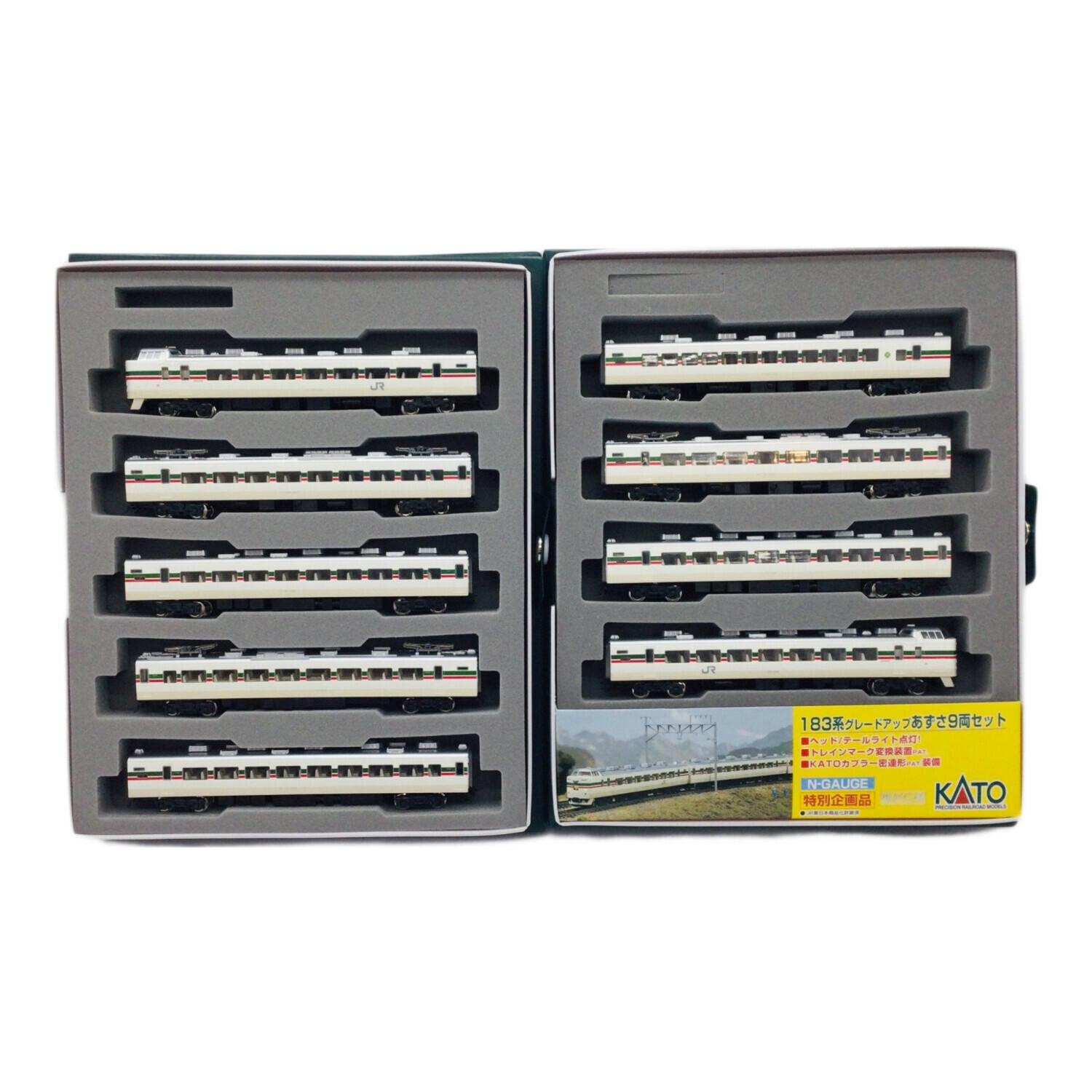 KATO『183系グレードアップあずさ フル編成(9両) 』室内灯装備車両