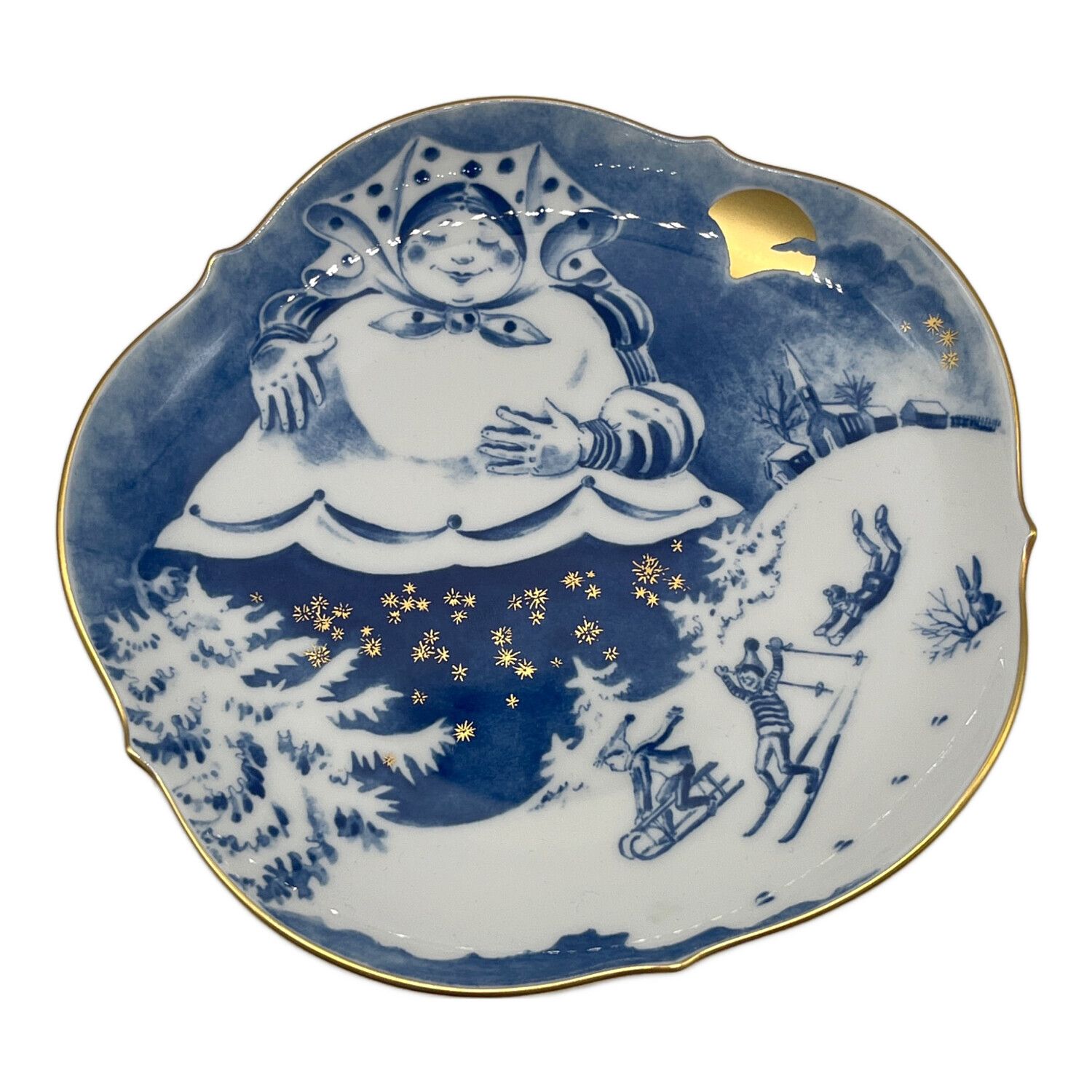 MEISSEN マイセン イヤープレート 皿 1983 人魚姫 マーメイド 箱付