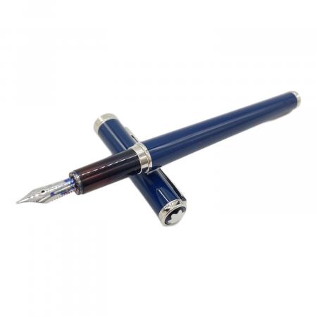 美品 モンブラン ジェネレーション 万年筆 ネイビー M 美品 モンブラン