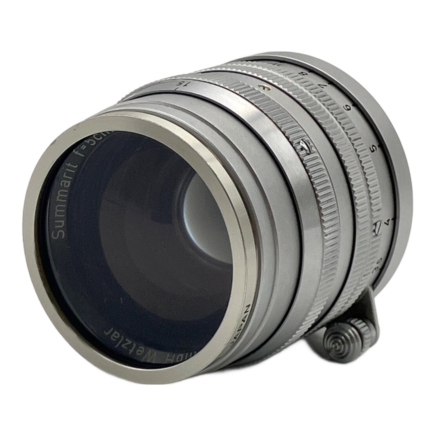 ライカ Leica 単焦点レンズ summarit 5cm f1.5 シルバー Leica (ライカ