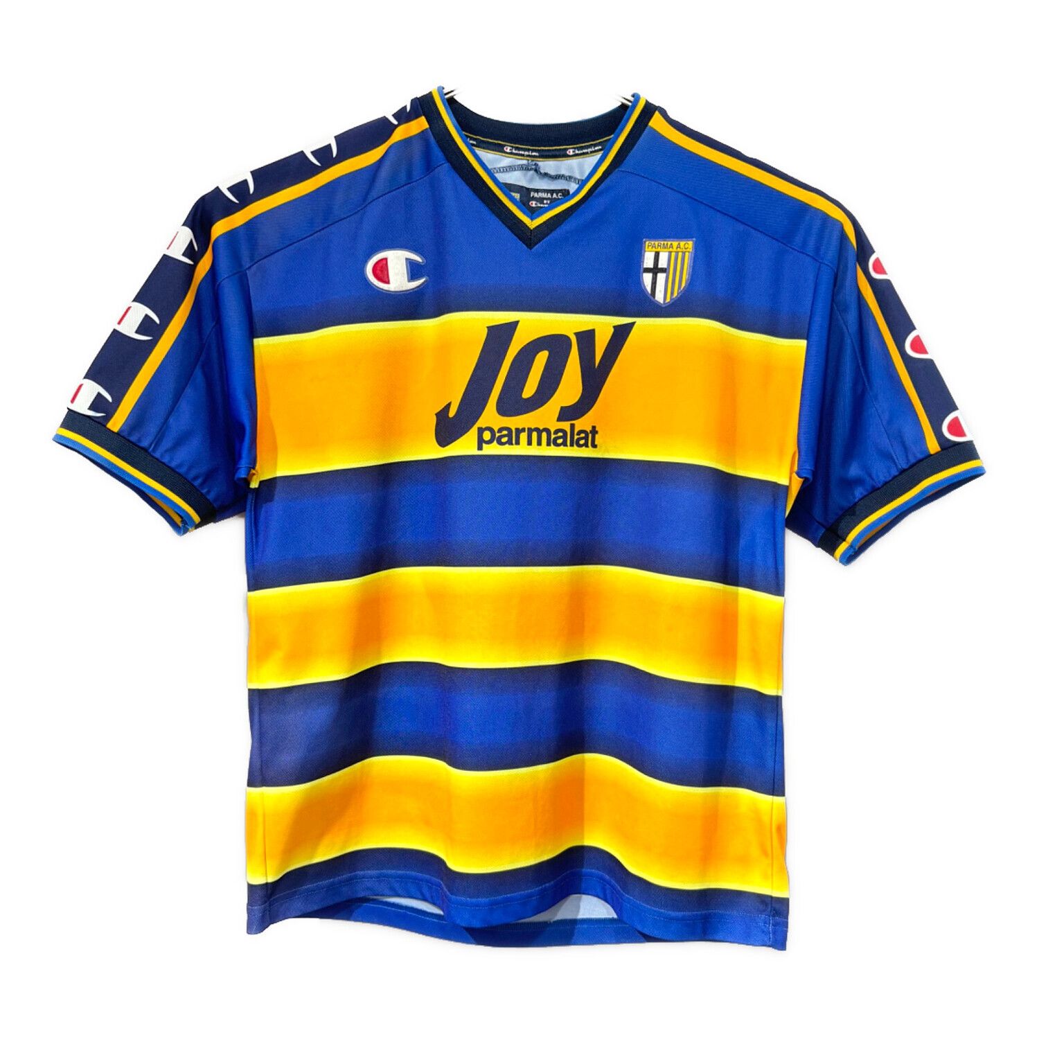 良品 チャンピオン パルマ セリエA 中田英寿 ヒデ 半袖ユニフォーム L