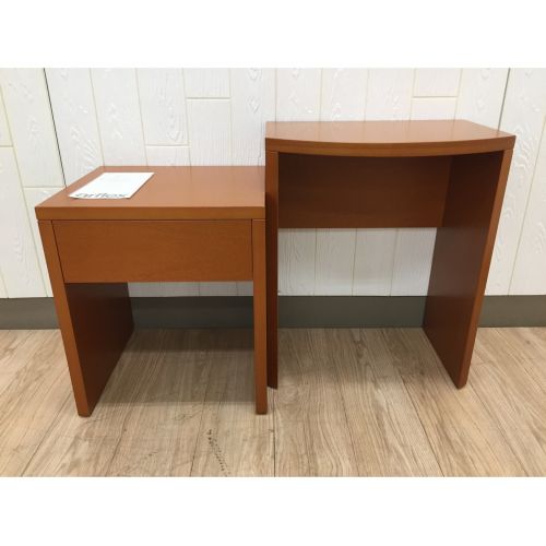 送料込み・良品】アルフレックス PORTOベッドサイドテーブル ダーク