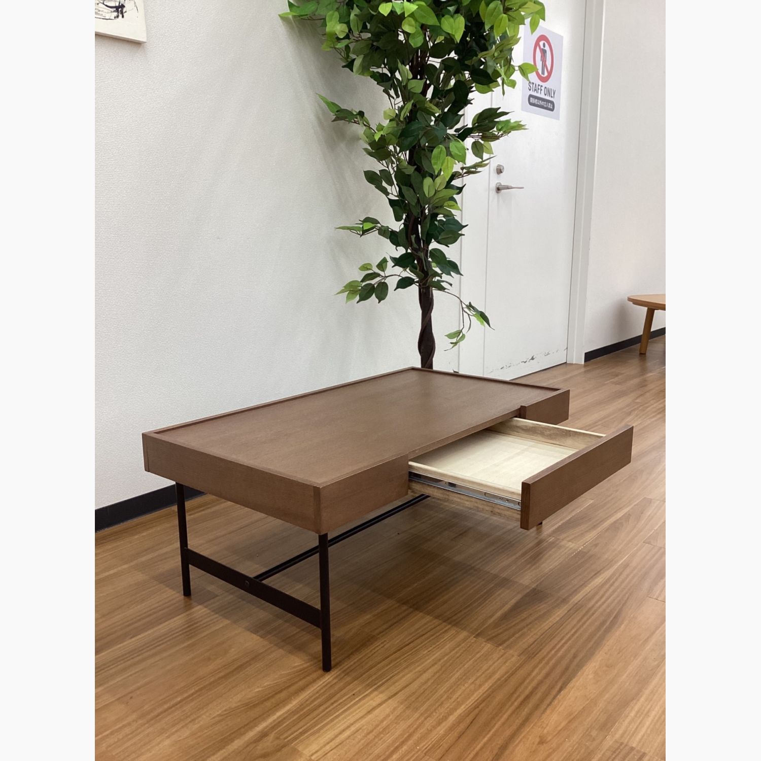 unico HOXTON ローテーブル W900 ウォールナット 北欧 unico HOXTON