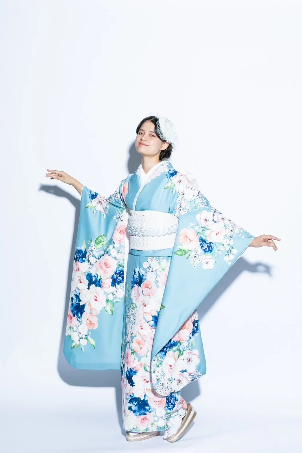 新品振袖フルセット 振袖フルセットレンタル】ローズ 振袖レンタル