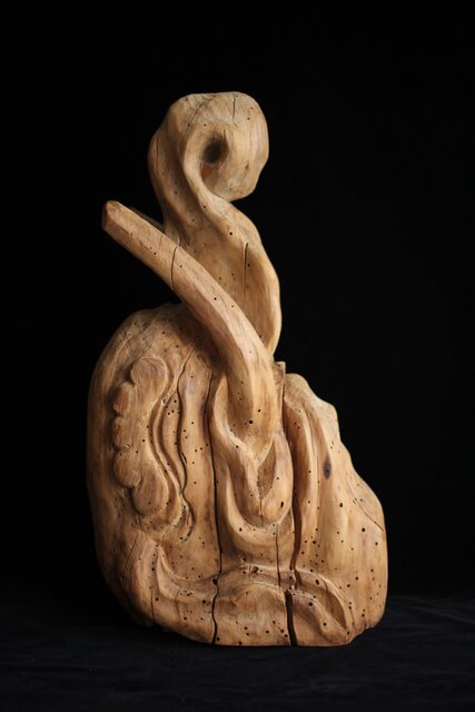 木鼻 象鼻 寺院木彫 X279｜骨董店 のびる 古美術 骨董 和風建具 蔵戸