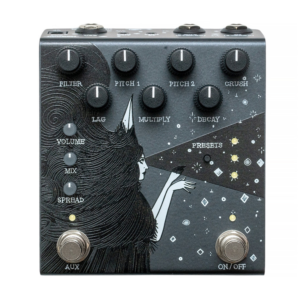 Old Blood Noise Endeavors Black Fountain Stereo Delay | Free Shipping