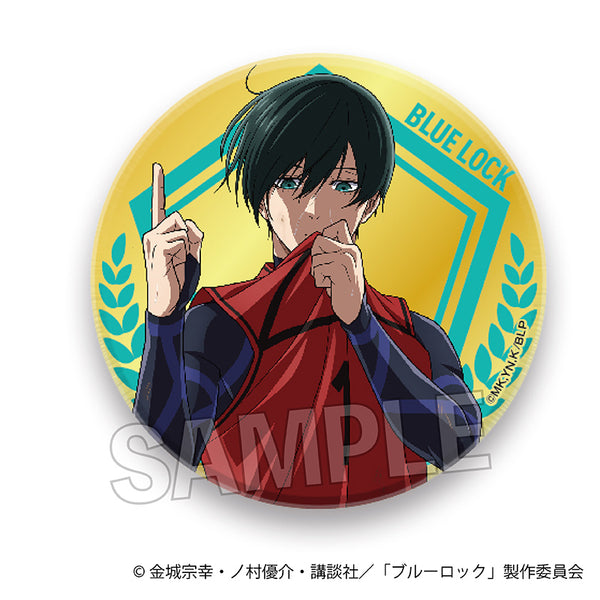 ブルーロック ブルロ ベースヤード 糸師 凛 缶バッジ ブルーロック 糸