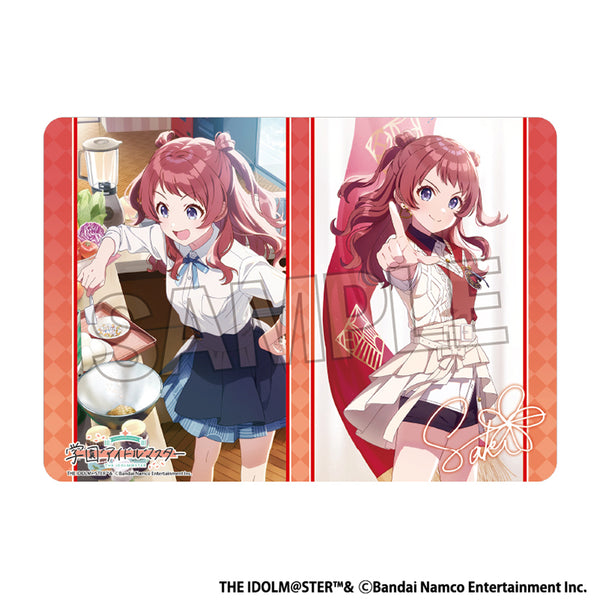 新品未開封 アイドルマスター学マス 花海佑芽スリーブプレイマット等
