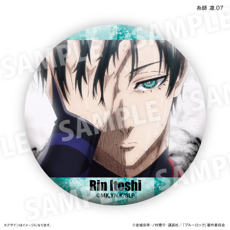 ブルーロック ぱすてるぽっぷ 缶バッジ 糸師凛 10点 ブルーロック