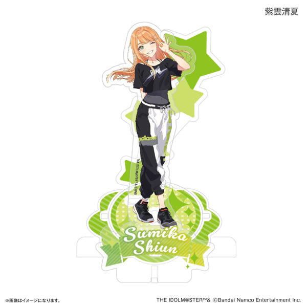 学園アイドルマスター TSUTAYA Wild ビッグアクリルスタンド 紫雲清夏