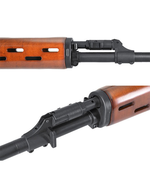 ミリタリーショップ Fellowes / LCT 本体 SVD AEG 電動ガン(Wood/JPVer)