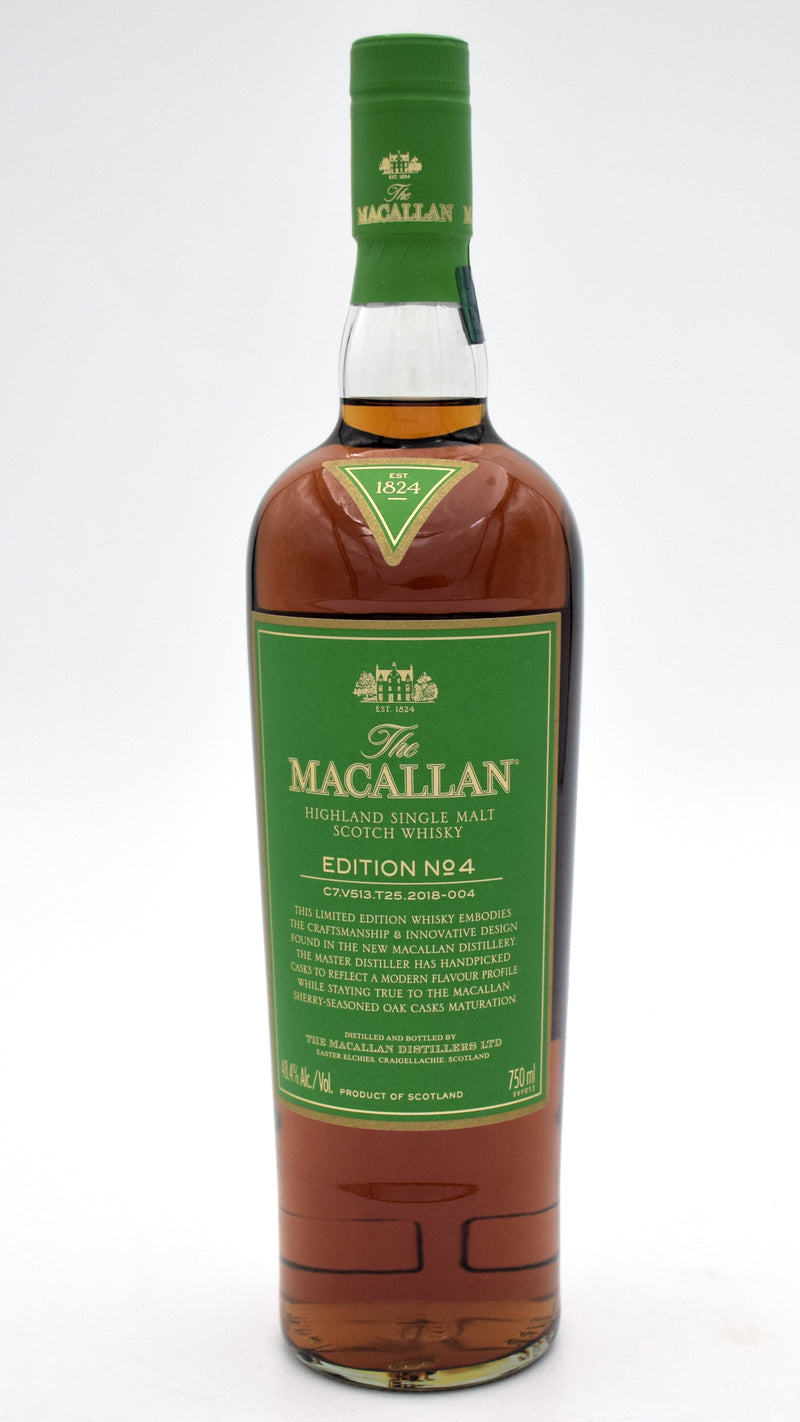 Macallan Edition No 4 Scotch Whisky (No Box) – FineLiquors