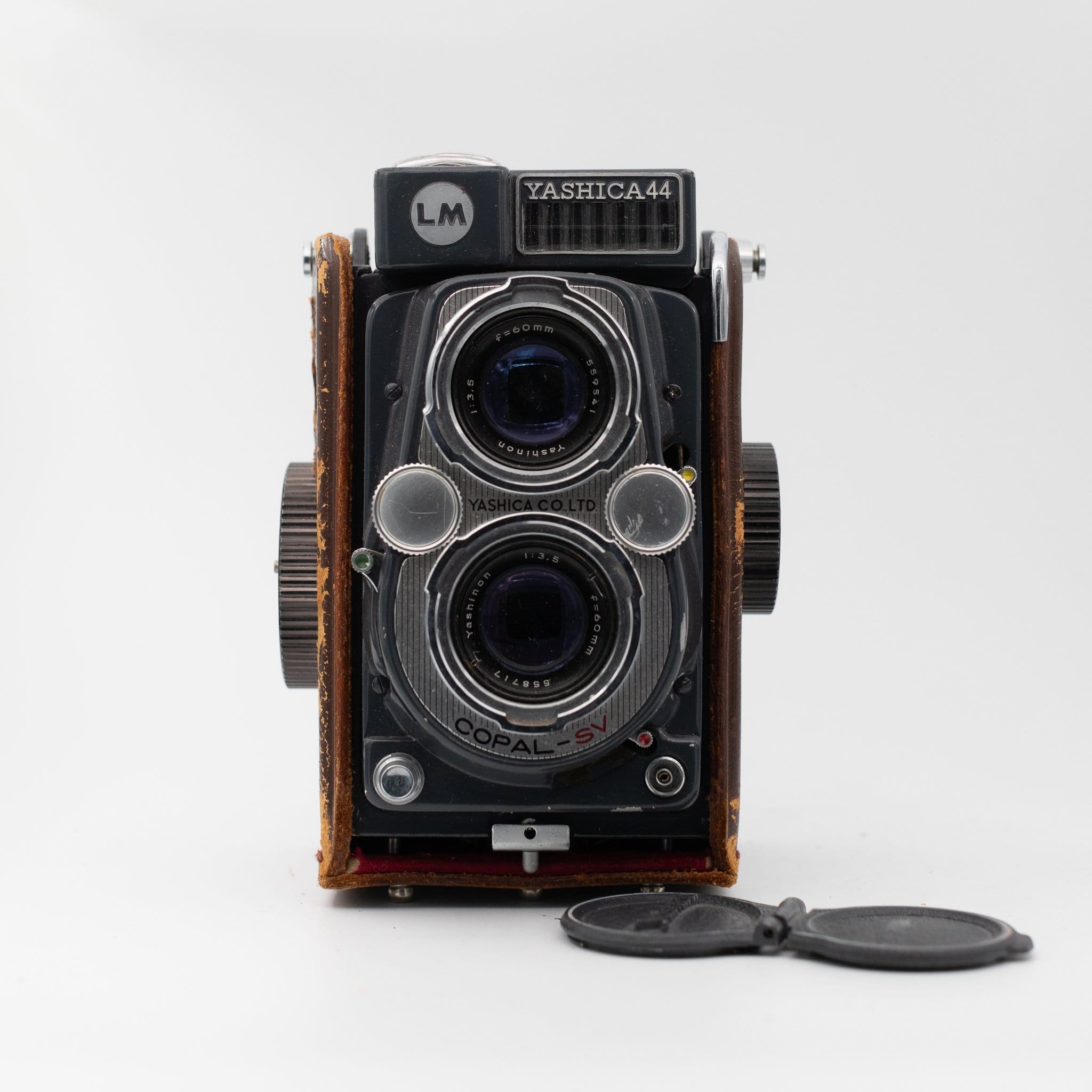 Yashica 44 - Camera YASHICA ヤシカ Yashica-44 Yashikor 60mm F3.5