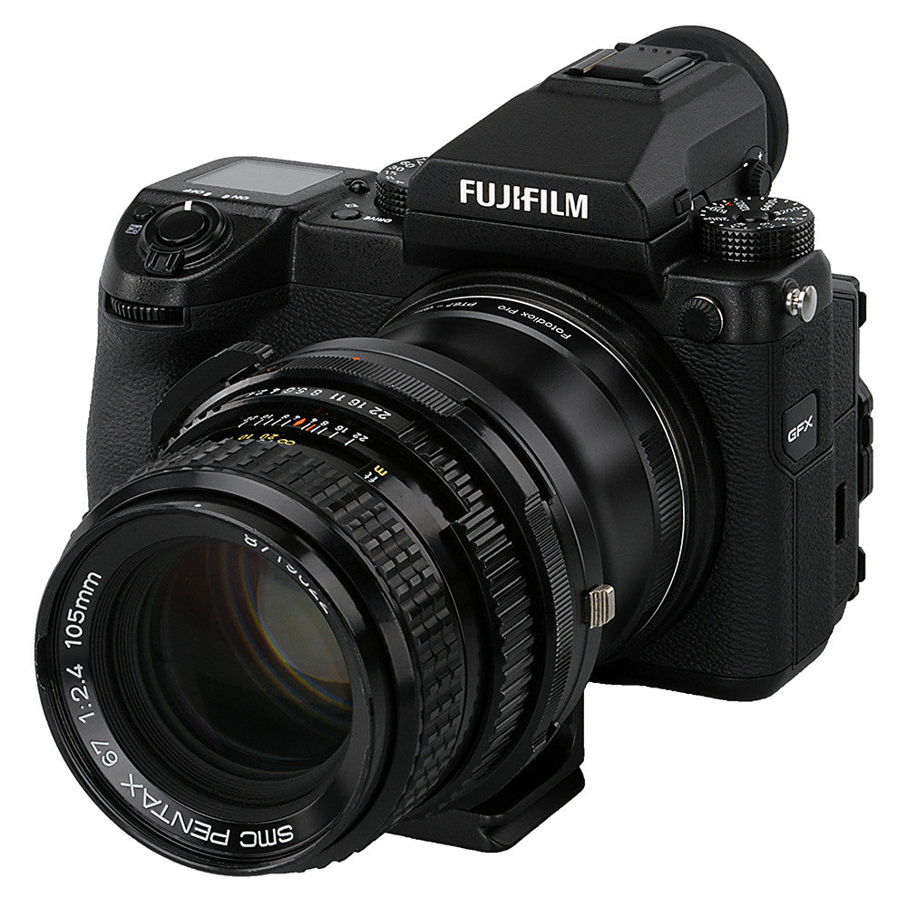本日限定【極上品】PENTAX 67 6x7 90mm F2.8 GFXアダプタ 本日限定