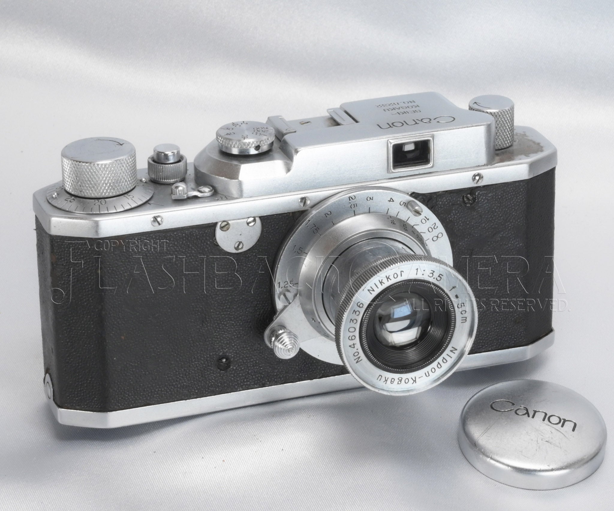 canon p (希少)レンズ付き昭和の名品 動作確認 O K 写真通り canon p