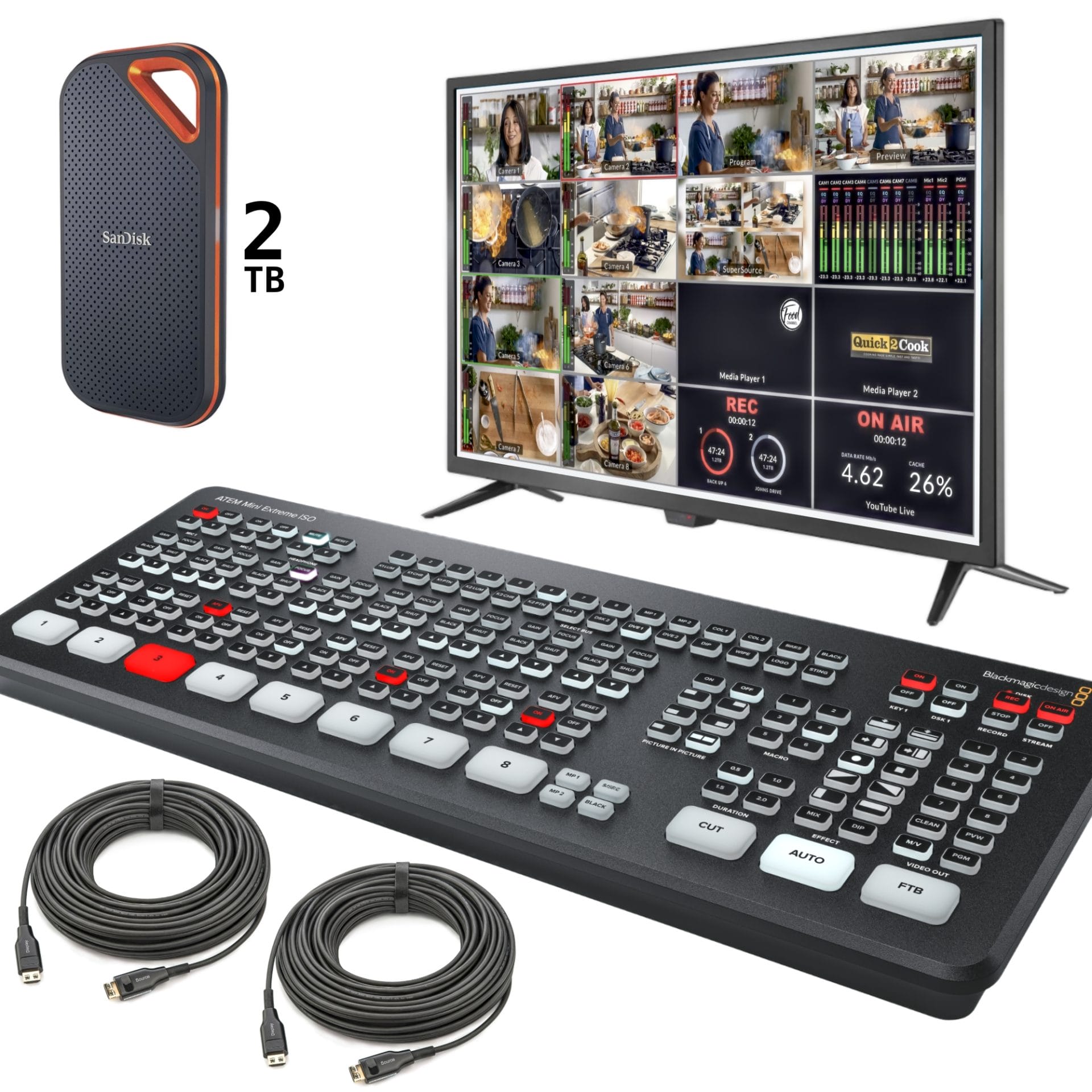 BlackMagic Design ATEM Mini Extreme ISO Switcher – Frank Gear
