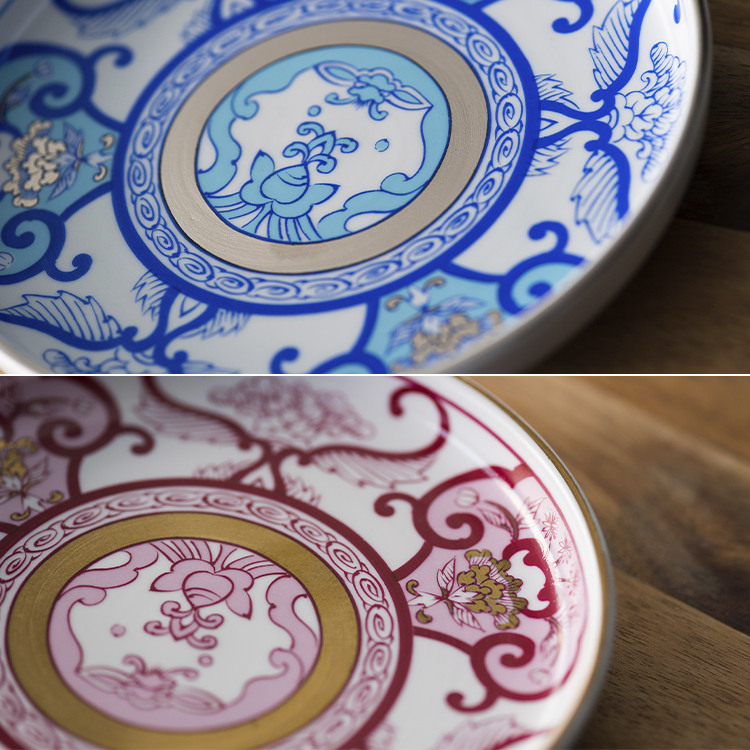 ARITA PORCELAIN LAB】古伊万里草花紋 銘々皿 | 藤巻百貨店