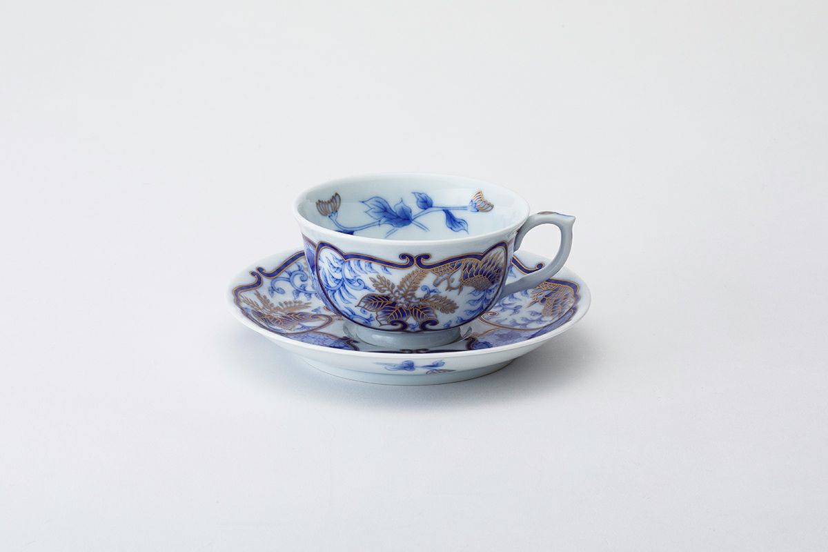 有田焼 華生窯 白菊花盛 陶器 国宝級 繊細 緻密品 有田焼 華生窯 白