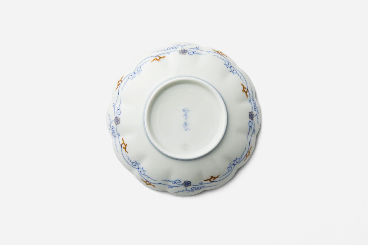 染錦金彩鳳凰 菊割取皿 | 有田焼 深川製磁｜公式オンラインストア